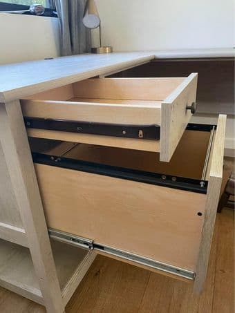 Corner Shaped L Desk from Wayfair 2