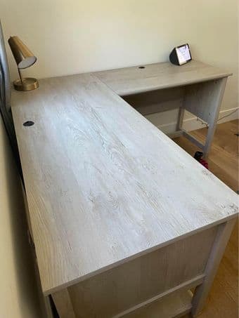 Corner Shaped L Desk from Wayfair 4