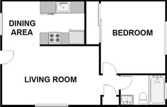 1 Bed 1 Bath in Palo Alto available 6/1/24 4