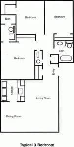 Master bedroom (1b/1br) available for summer in 3b/2br Menlo Park 4