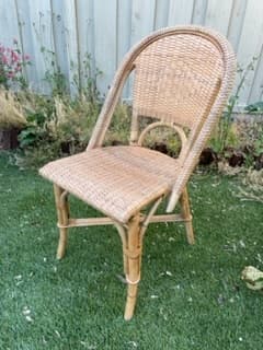 Serena & Lily Riviera Rattan Chair $328 New 3
