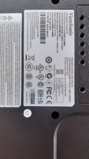 ViewSonic DLP Projector PJD5523w 3