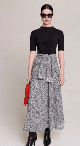 Maje Raprilanaise floral print dress new with tags 1