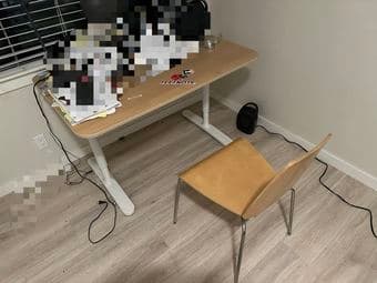 Desk and stool combination 1