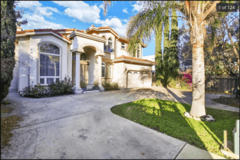 Furnished bedroom in Menlo house 1