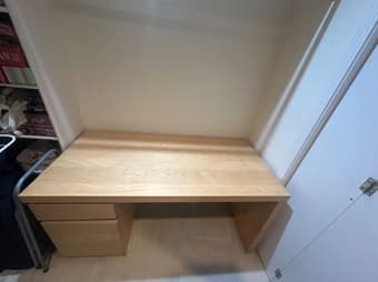 Large wooden desk in great condition! 2