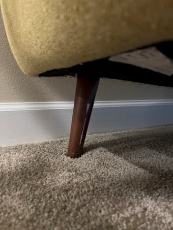 Free Living Spaces Couch, Gold, Good Condition 3