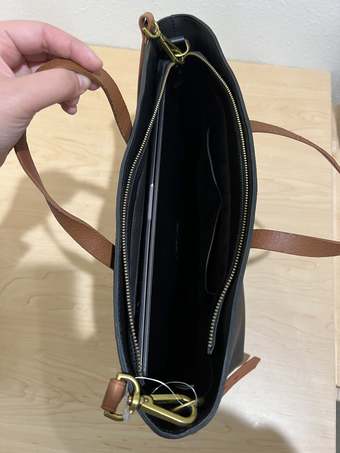 Madewell Zip Top Transport Carryall Tote, PRICE TAG STILL ATTACHED! 4