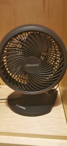 three portable fans 1