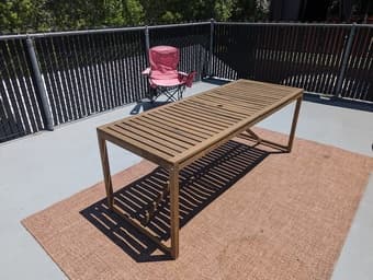 NAMMARO Ikea Outdoor Dining Table 1