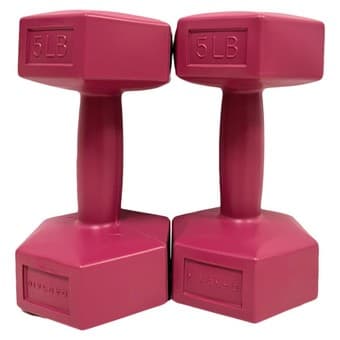 Danskin dumbell set (5lb each) 1