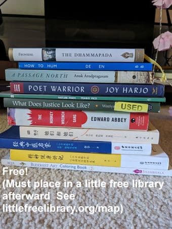 Books! Free if you share afterward! 1