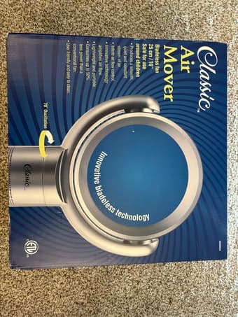 Brand new bladeless cooling fan 1