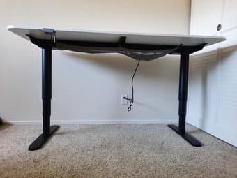 Standing desk electric IKEA BEKANT 2