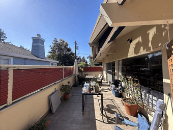 Glass outdoor table 1