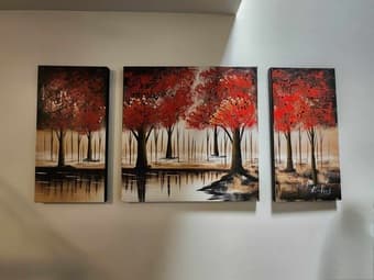 3 piece art set on canvas 1