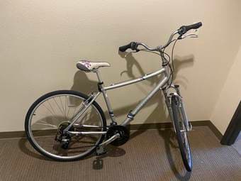 Raleigh Bicycle and new Lock 1