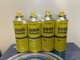 Car camping gear (sleeping bags, butane canister) 1