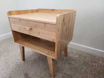 Bedside table with drawer (Bamboo) 3