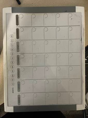 pots and white board 2