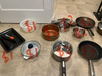 kitchen stuff bowl plate lunch box pan heater toaster 4