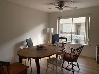 Wooden table for 8 1