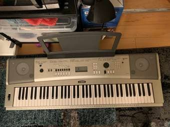 76 key digital piano for sale, $80 1