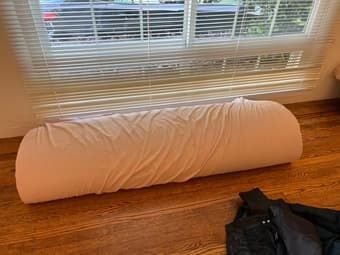 FREE queen memory foam mattress topper 1