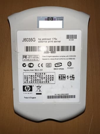 HP ethernet print server for usb printers 2