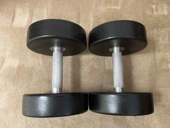 Dumbbells (50lbs) 1