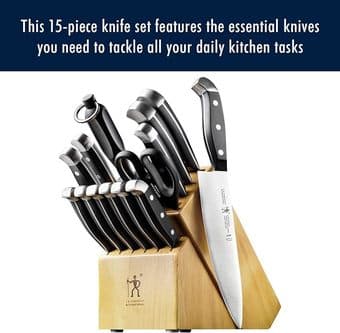 HENCKELS Premium Quality 15-Piece Knife Set 1