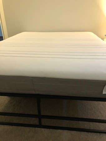 Queen Bed and Mattress (together) 4