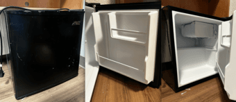 $20 mini fridge (80% off!) 1