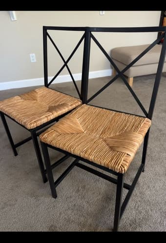 For sale: queen size mattress, modular sofa, dining chairs 4