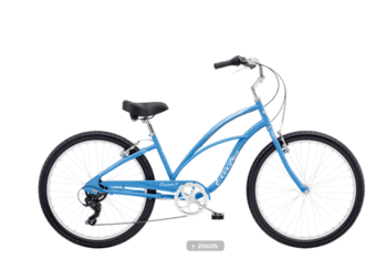 Electra Bike Cruiser 7D Step-Thru with 7 gears, kick stand and U-lock 2