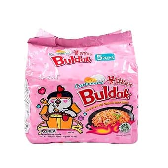 Buldak carbonara pasta (5 pack) 1