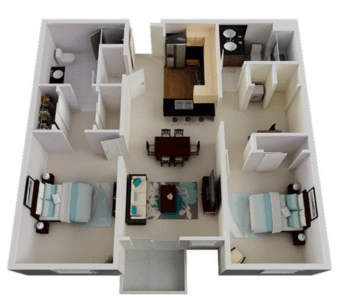 Large Fully Furnished Pvt Master BR + Bath (Santana Row/Santa Clara) 1