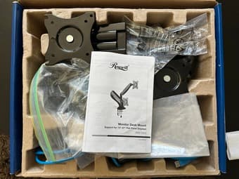 Dual Arm Monitor Desk Mount 3