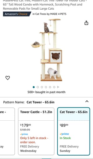 Cat tree like new 1