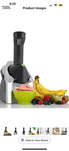 Fruit-based soft serve ice cream maker - must go by 6/14! 1