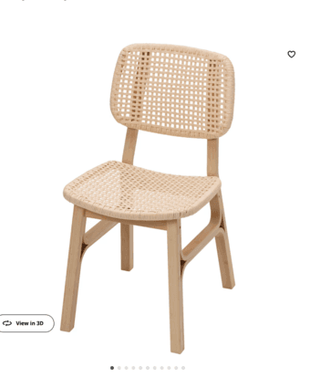 Beautiful IKEA desk/dining/side chair 1