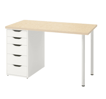 Great IKEA Desk - lots of storage, perfect size, beautiful look! 1