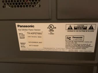 Panasonic TV 2