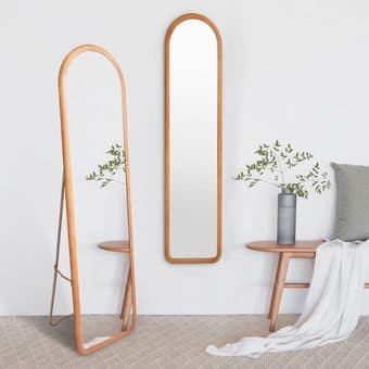 Wooden Standing Mirror 2