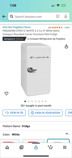 Frigidaire Retro White Refridgeration 1