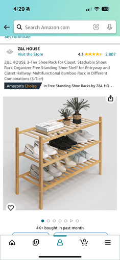 Shoe Rack for sale! 1