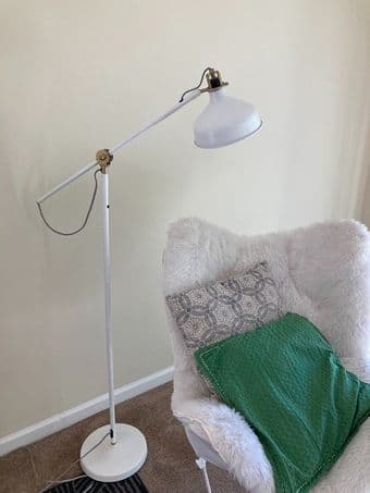 Ikea RANARP White Floor Lamp 1