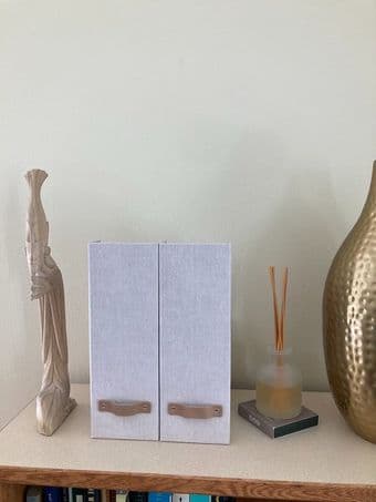 Bigso Marten Magazine Holder Linen (3 identical ones) 1