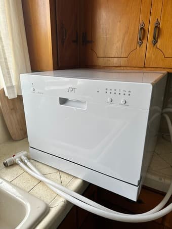 Portable Countertop Dishwasher with extensions 1