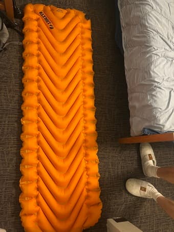 Klymit Insulated Static V Lite sleeping pad for camping or backpacking 2